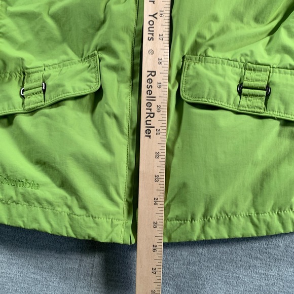 Columbia Youth Omni‑Tech Waterproof Jacket Youth Size 14/16 Green - Picture 8 of 12